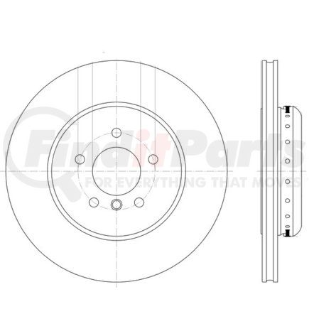 355123231 by HELLA - Disc Brake Rotor