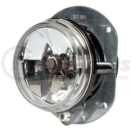 HELLA 008582007 Fog Light 90mm Single Fog Lamp Module with Mounting Frame