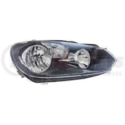 009901261 by HELLA - Headlamp Righthand Volkswagen Golf Hatchback/GTI 10-13