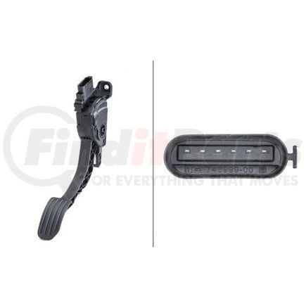 010834811 by HELLA - Accelerator Pedal Sensor 6PV