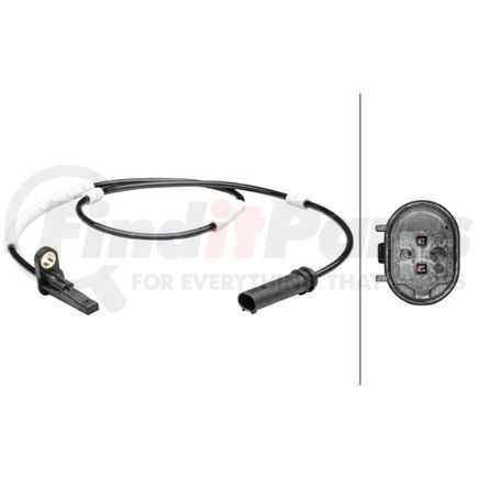 012679571 by HELLA - Sensor, wheel speed - 2-pin connector - Rear - Total Length884mm