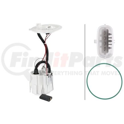 358106961 by HELLA - Fuel Pump and Sender Assembly