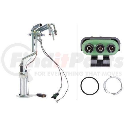 358300411 by HELLA - Fuel Pump and Sender Assembly