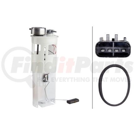 358300611 by HELLA - Fuel Pump and Sender Assembly
