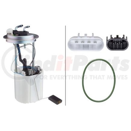 358301851 by HELLA - Fuel Pump and Sender Assembly