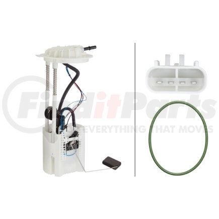 358302131 by HELLA - Fuel Pump and Sender Assembly