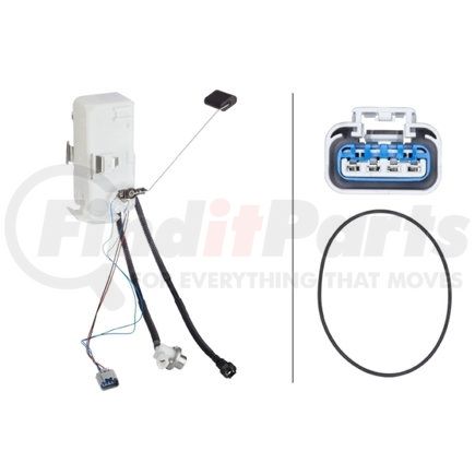 358302391 by HELLA - Fuel Pump and Sender Assembly