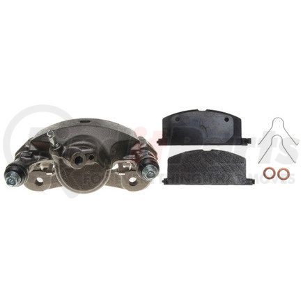 RC10207 by RAYBESTOS - Brake Parts Inc Raybestos R-Line Remanufactured Loaded Disc Brake Caliper and Bracket Assembly