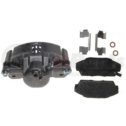 RC10200QS by RAYBESTOS - Brake Parts Inc Raybestos R-Line Remanufactured Loaded Disc Brake Caliper and Bracket Assembly
