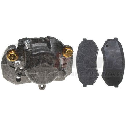 RC10217 by RAYBESTOS - Brake Parts Inc Raybestos R-Line Remanufactured Loaded Disc Brake Caliper and Bracket Assembly