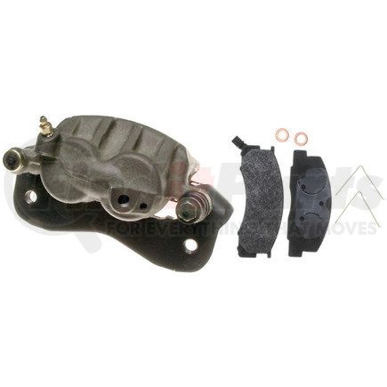 RC10251 by RAYBESTOS - Brake Parts Inc Raybestos R-Line Remanufactured Loaded Disc Brake Caliper and Bracket Assembly