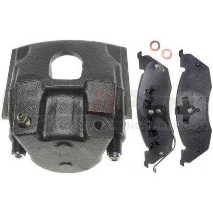 RC10361 by RAYBESTOS - Brake Parts Inc Raybestos R-Line Remanufactured Loaded Disc Brake Caliper and Bracket Assembly