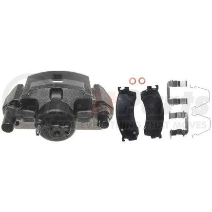 RC10389 by RAYBESTOS - Brake Parts Inc Raybestos R-Line Remanufactured Loaded Disc Brake Caliper and Bracket Assembly