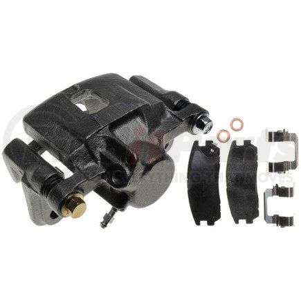 RC10407 by RAYBESTOS - Brake Parts Inc Raybestos R-Line Remanufactured Loaded Disc Brake Caliper and Bracket Assembly