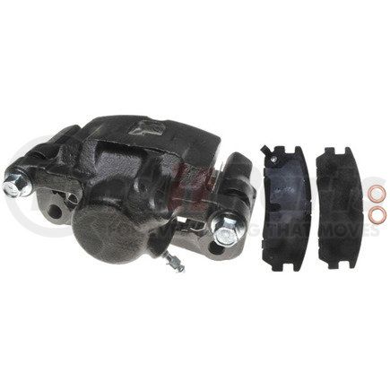 RC10408 by RAYBESTOS - Brake Parts Inc Raybestos R-Line Remanufactured Loaded Disc Brake Caliper and Bracket Assembly