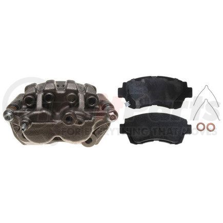 RC10423 by RAYBESTOS - Brake Parts Inc Raybestos R-Line Remanufactured Loaded Disc Brake Caliper and Bracket Assembly
