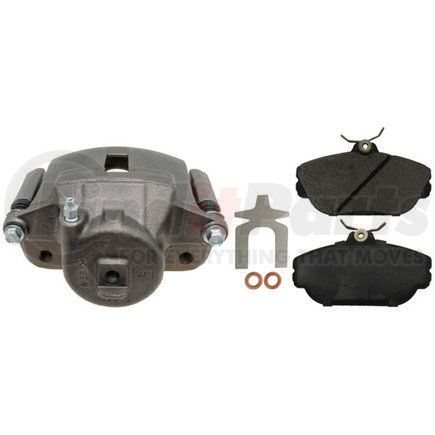 RC10507 by RAYBESTOS - Brake Parts Inc Raybestos R-Line Remanufactured Loaded Disc Brake Caliper and Bracket Assembly