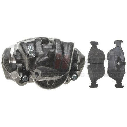 RC10481QS by RAYBESTOS - Brake Parts Inc Raybestos R-Line Remanufactured Loaded Disc Brake Caliper and Bracket Assembly