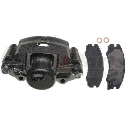 RC10519 by RAYBESTOS - Brake Parts Inc Raybestos R-Line Remanufactured Loaded Disc Brake Caliper and Bracket Assembly