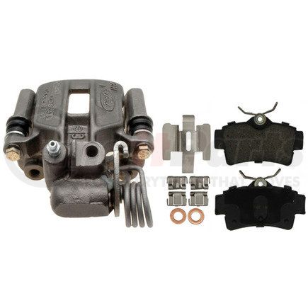RC10545 by RAYBESTOS - Brake Parts Inc Raybestos R-Line Remanufactured Loaded Disc Brake Caliper and Bracket Assembly