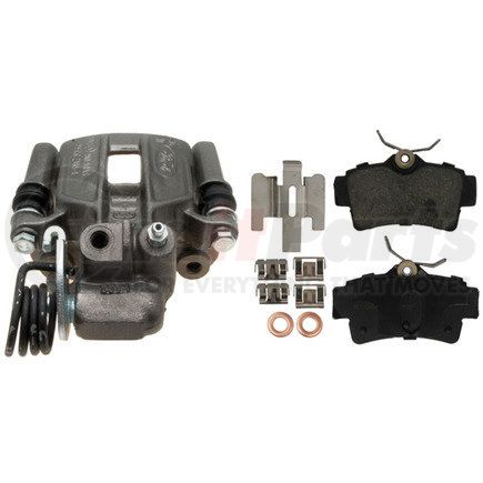 RC10546 by RAYBESTOS - Brake Parts Inc Raybestos R-Line Remanufactured Loaded Disc Brake Caliper and Bracket Assembly