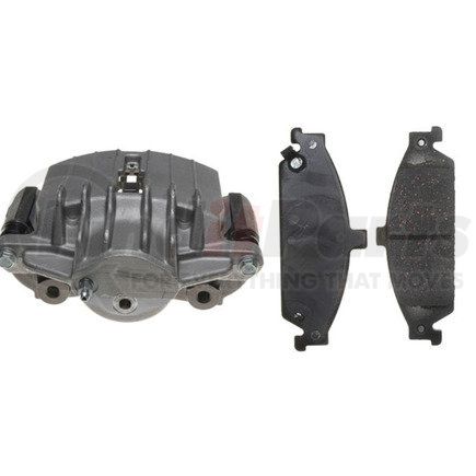 RC10905QS by RAYBESTOS - Brake Parts Inc Raybestos R-Line Remanufactured Loaded Disc Brake Caliper and Bracket Assembly
