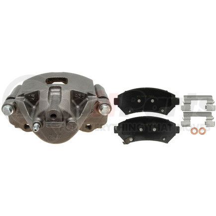 RC10907 by RAYBESTOS - Brake Parts Inc Raybestos R-Line Remanufactured Loaded Disc Brake Caliper and Bracket Assembly