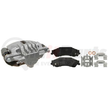 RC10993QS by RAYBESTOS - Brake Parts Inc Raybestos R-Line Remanufactured Loaded Disc Brake Caliper and Bracket Assembly