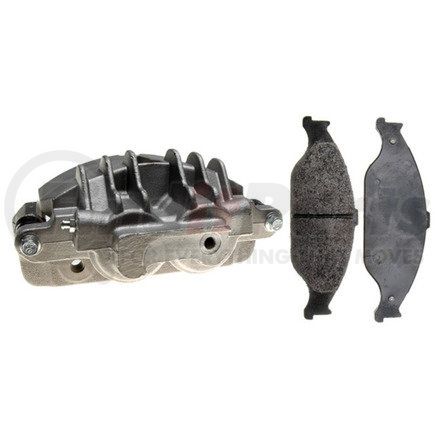 RC11011 by RAYBESTOS - Brake Parts Inc Raybestos R-Line Remanufactured Loaded Disc Brake Caliper and Bracket Assembly