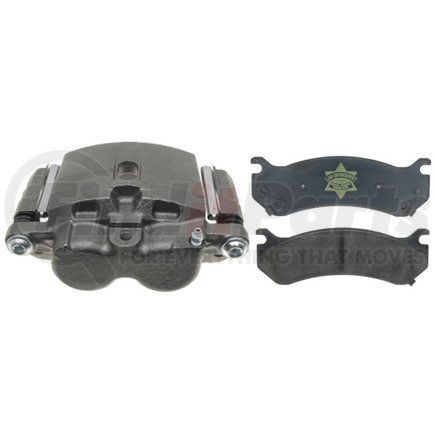 RC11022P by RAYBESTOS - Brake Parts Inc Raybestos Specialty - Police Remanufactured Loaded Disc Brake Caliper and Bracket Assembly