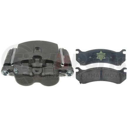 RC11021P by RAYBESTOS - Brake Parts Inc Raybestos Specialty - Police Remanufactured Loaded Disc Brake Caliper and Bracket Assembly