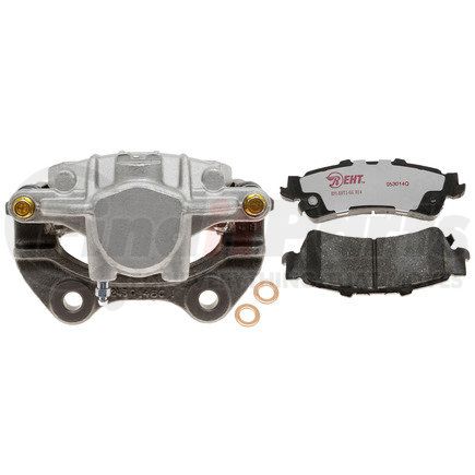 Raybestos RC11035QS Disc Brake Caliper Raybestos R-Line Reman Loaded Caliper & Bracket Assy