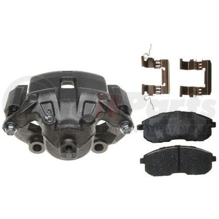 RC11151QS by RAYBESTOS - Brake Parts Inc Raybestos R-Line Remanufactured Loaded Disc Brake Caliper and Bracket Assembly