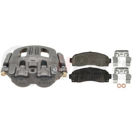 Raybestos RC11204 Disc Brake Caliper Raybestos R-Line Reman Loaded Caliper & Bracket Assy