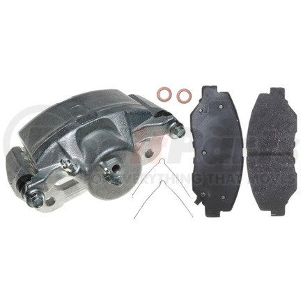 Raybestos RC11517 Disc Brake Caliper Raybestos R-Line Reman Loaded Caliper & Bracket Assy