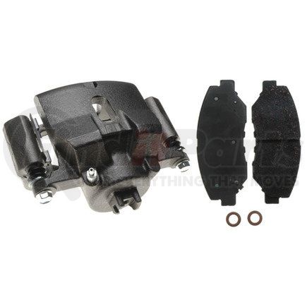 Raybestos RC11601 Disc Brake Caliper Raybestos R-Line Reman Loaded Caliper & Bracket Assy