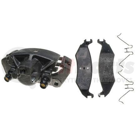 RC11796 by RAYBESTOS - Brake Parts Inc Raybestos R-Line Remanufactured Loaded Disc Brake Caliper and Bracket Assembly