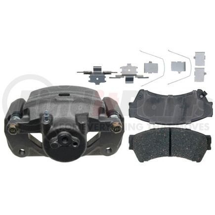 Raybestos RC11909 Disc Brake Caliper Raybestos R-Line Reman Loaded Caliper & Bracket Assy