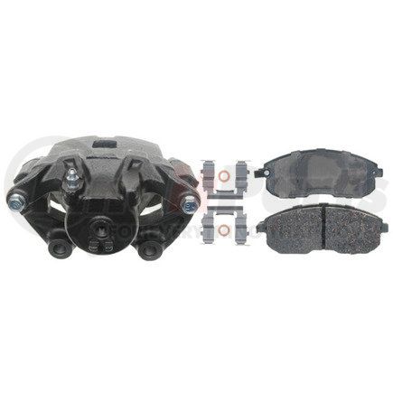 RC11983 by RAYBESTOS - Brake Parts Inc Raybestos R-Line Remanufactured Loaded Disc Brake Caliper and Bracket Assembly