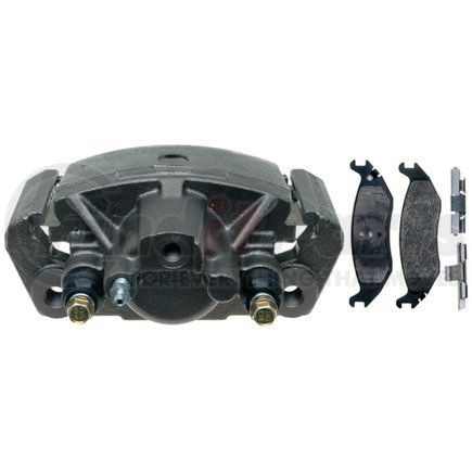 RC11989 by RAYBESTOS - Brake Parts Inc Raybestos R-Line Remanufactured Loaded Disc Brake Caliper and Bracket Assembly