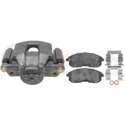 RC12001 by RAYBESTOS - Brake Parts Inc Raybestos R-Line Remanufactured Loaded Disc Brake Caliper and Bracket Assembly