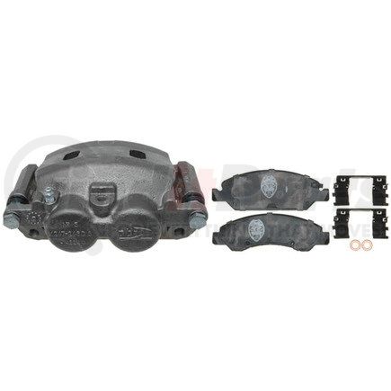RC12031P by RAYBESTOS - Brake Parts Inc Raybestos R-Line Remanufactured Loaded Disc Brake Caliper and Bracket Assembly