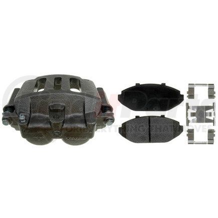 RC12115 by RAYBESTOS - Brake Parts Inc Raybestos R-Line Remanufactured Loaded Disc Brake Caliper and Bracket Assembly