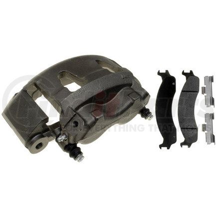 RC12121 by RAYBESTOS - Brake Parts Inc Raybestos R-Line Remanufactured Loaded Disc Brake Caliper and Bracket Assembly