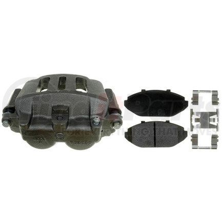 RC12116 by RAYBESTOS - Brake Parts Inc Raybestos R-Line Remanufactured Loaded Disc Brake Caliper and Bracket Assembly