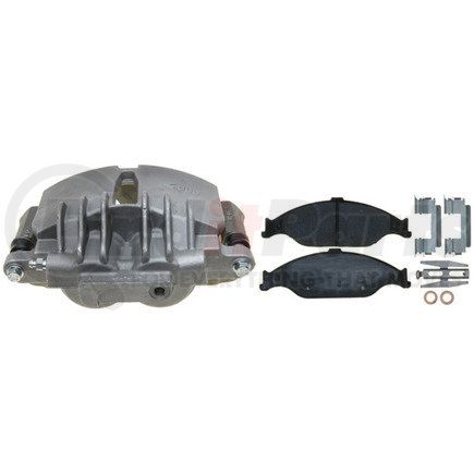 RC12185 by RAYBESTOS - Brake Parts Inc Raybestos R-Line Remanufactured Loaded Disc Brake Caliper and Bracket Assembly