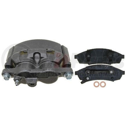RC12191 by RAYBESTOS - Brake Parts Inc Raybestos R-Line Remanufactured Loaded Disc Brake Caliper and Bracket Assembly