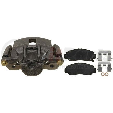 RC12204 by RAYBESTOS - Brake Parts Inc Raybestos R-Line Remanufactured Loaded Disc Brake Caliper and Bracket Assembly