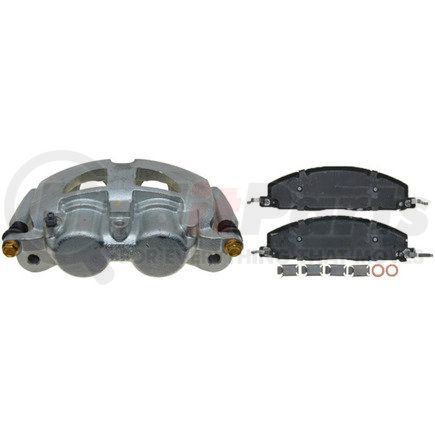RC12279 by RAYBESTOS - Brake Parts Inc Raybestos R-Line Remanufactured Loaded Disc Brake Caliper and Bracket Assembly