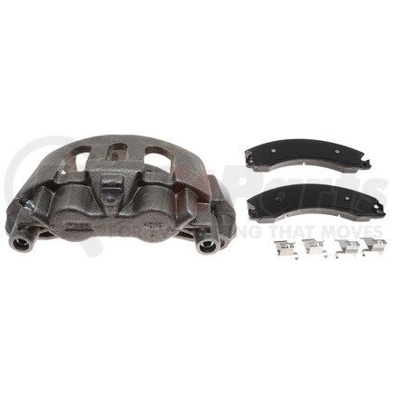 RC12465 by RAYBESTOS - Brake Parts Inc Raybestos R-Line Remanufactured Loaded Disc Brake Caliper and Bracket Assembly